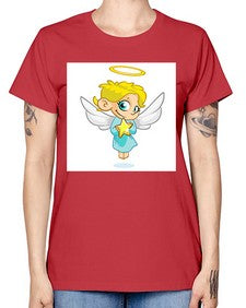 Angel 7# - cartoon general -  Missy T-Shirt