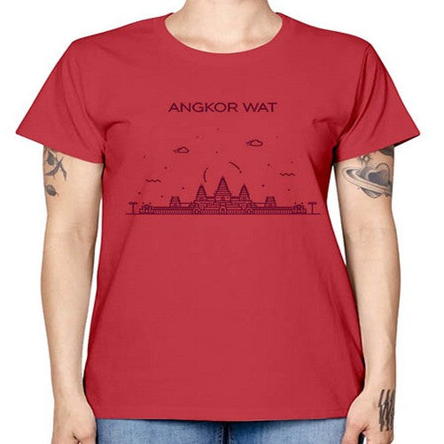 AngkorWat 326# - cities -  Missy T-Shirt