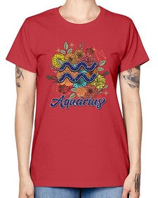 Aquarius 7# - aquarius -  Missy T-Shirt
