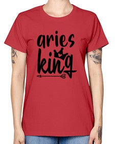 Aries king 108# - aries -  Missy T-Shirt