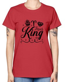 Aries king 111# - aries -  Missy T-Shirt