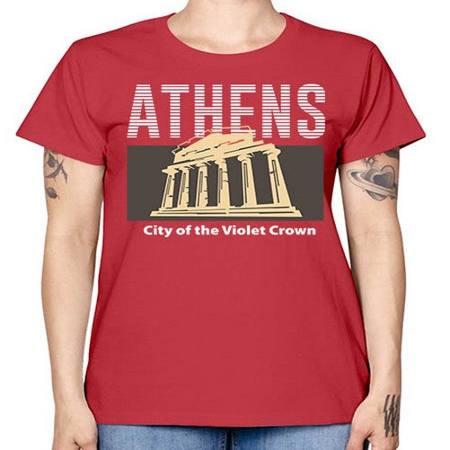 Athens 368# - cities -  Missy T-Shirt