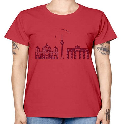 Berlin 445# - cities -  Missy T-Shirt