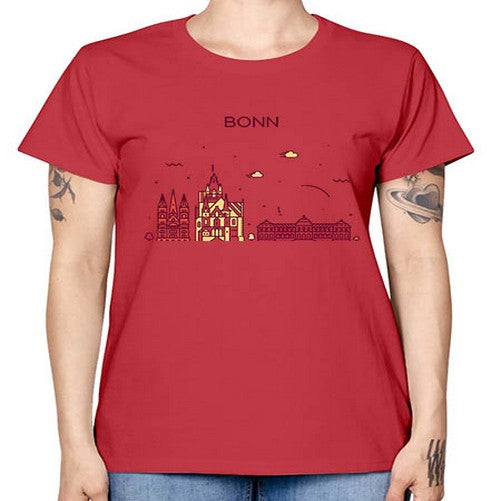 Bonn 474# - cities -  Missy T-Shirt