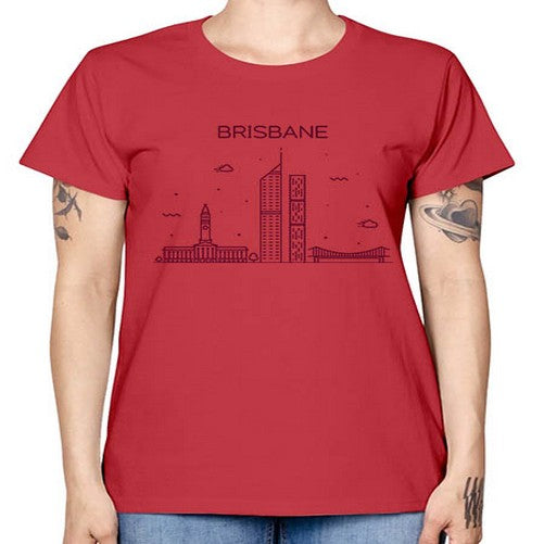 Brisbane 494# - cities -  Missy T-Shirt