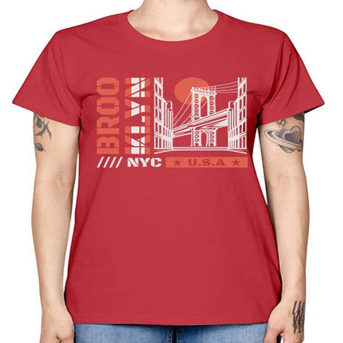 Brooklyn 499# - cities -  Missy T-Shirt