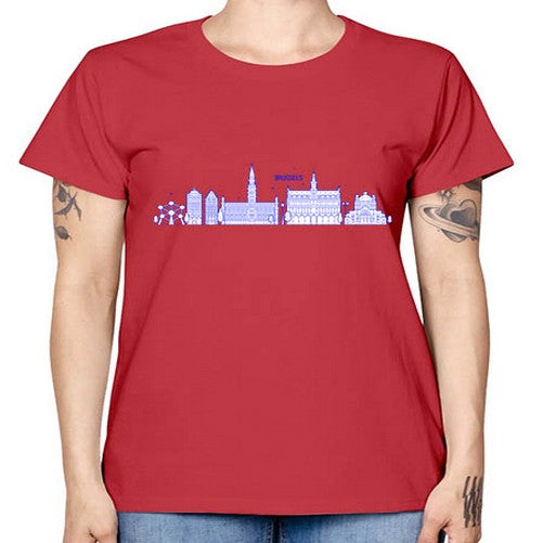 Brussels 509# - cities -  Missy T-Shirt