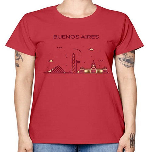 BuenosAires 516# - cities -  Missy T-Shirt