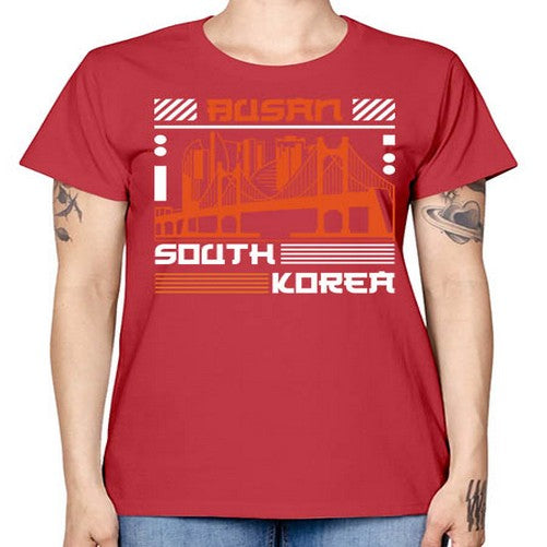 Busan 524# - cities -  Missy T-Shirt