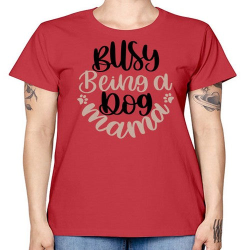 Busy Being A Dog Style 32# - dogs -  Missy T-Shirt