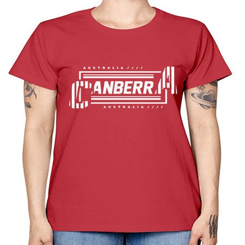 Canberra 542# - cities -  Missy T-Shirt