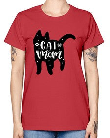 Cat Mom Style 86# - cats -  Missy T-Shirt
