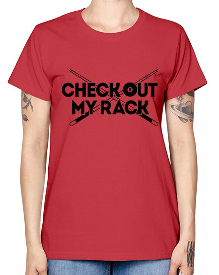 Check out my rack 1395# - billards -  Missy T-Shirt