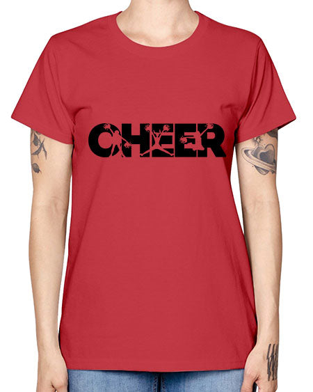 Cheer 1394# - cheer -  Missy T-Shirt