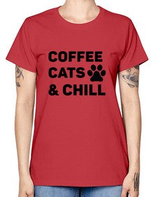Coffee Cat Style 41# - cats -  Missy T-Shirt