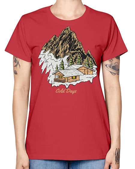 Cold Days 26# - nature -  Missy T-Shirt