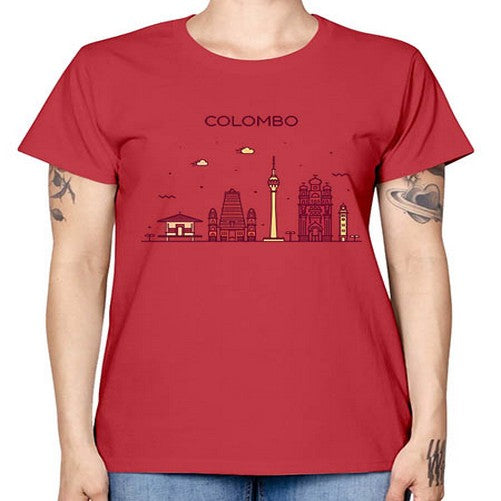 Colombo 599# - cities -  Missy T-Shirt