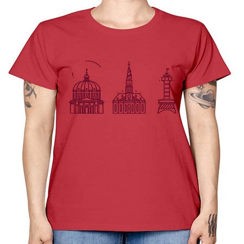 Copenhagen 624# - cities -  Missy T-Shirt