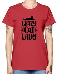 Crazy Cat Lady Style 92# - cats -  Missy T-Shirt