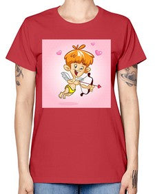 Cupid 80# - cartoon general -  Missy T-Shirt
