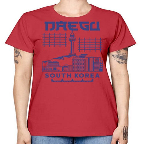 Daegu 641# - cities -  Missy T-Shirt