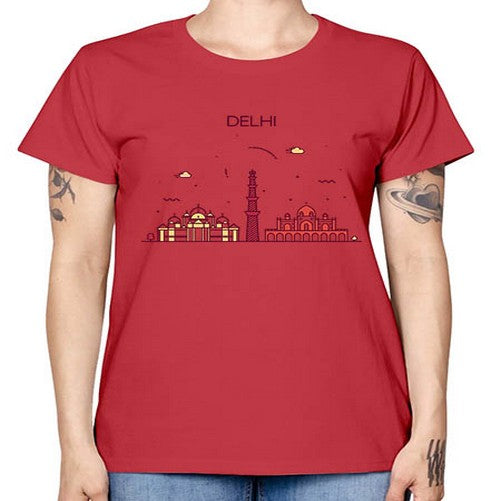 Delhi 656# - cities -  Missy T-Shirt