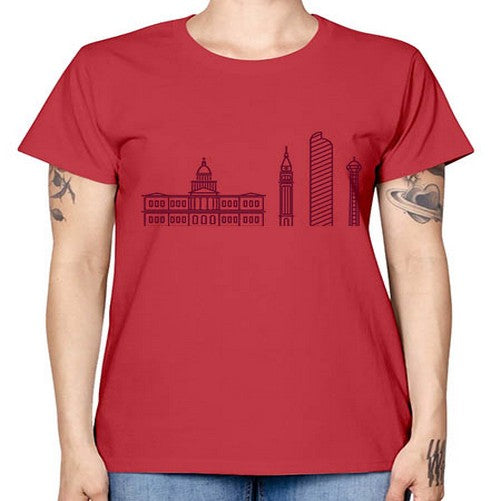 Denver 660# - cities -  Missy T-Shirt