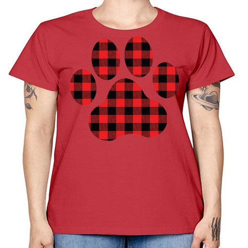 Dog Paw Style 94# - dogs -  Missy T-Shirt