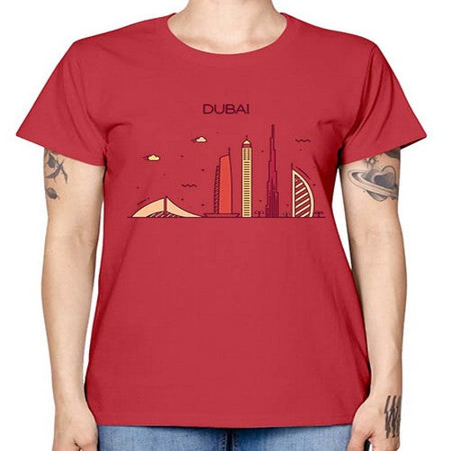 Dubai 688# - cities -  Missy T-Shirt