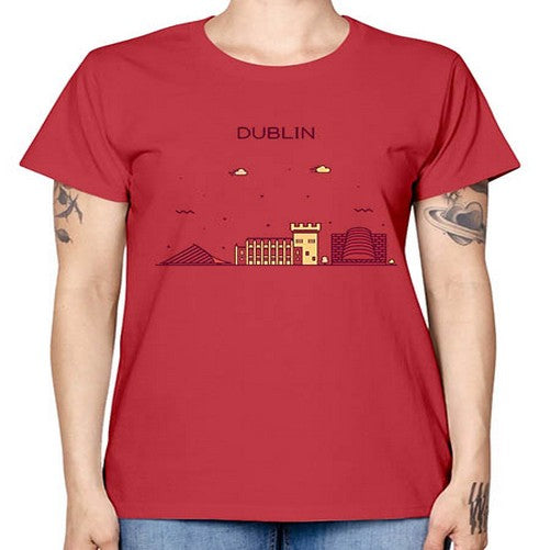 Dublin 694# - cities -  Missy T-Shirt