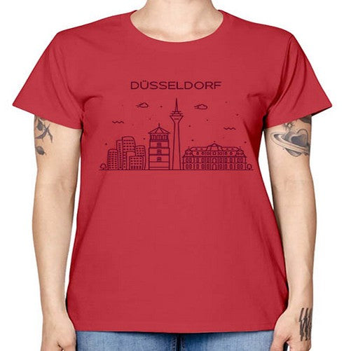 Dusseldorf 696# - cities -  Missy T-Shirt