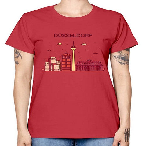 Dusseldorf 698# - cities -  Missy T-Shirt