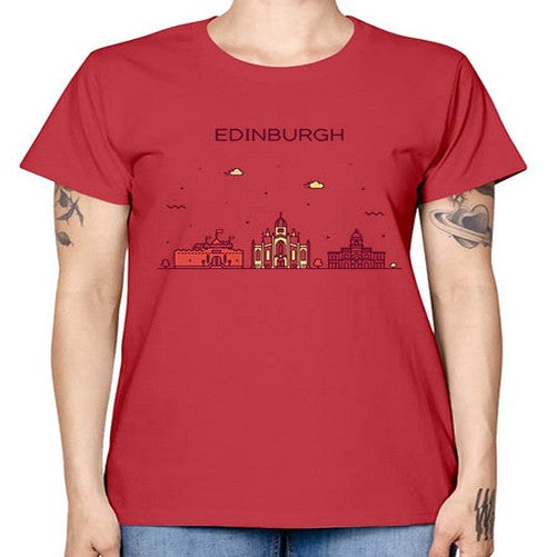 Edinburgh 703# - cities -  Missy T-Shirt