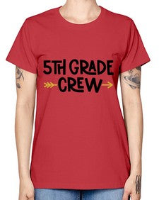 Fifth Grade Crew 63# - fifth grade -  Missy T-Shirt