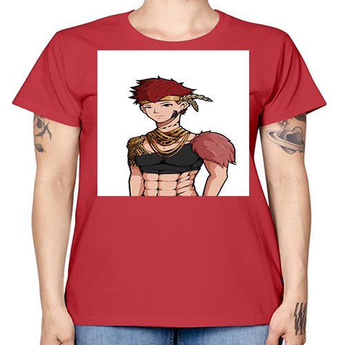Forest tribal boy 67# - anime -  Missy T-Shirt