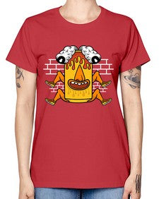 Fuck the weekend 128# - cartoon general -  Missy T-Shirt