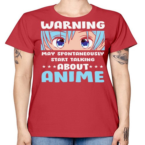 Funny Anime Talk About Anime 229# - anime -  Missy T-Shirt
