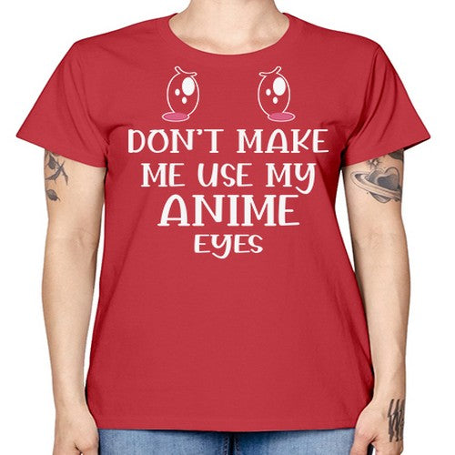 Funny Cute Anime Kawaii Eyes 230# - anime -  Missy T-Shirt