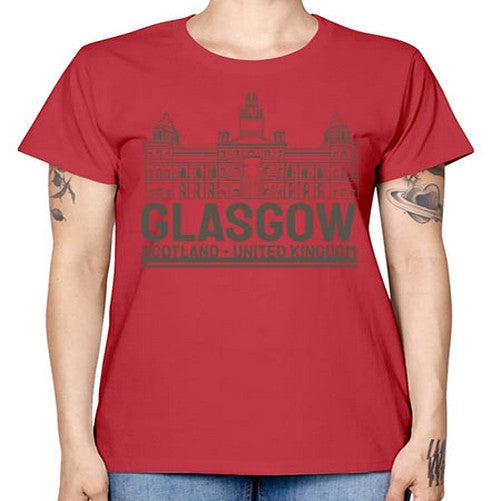 Glasgow 772# - cities -  Missy T-Shirt