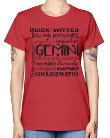 Gmini 567# - gemini -  Missy T-Shirt