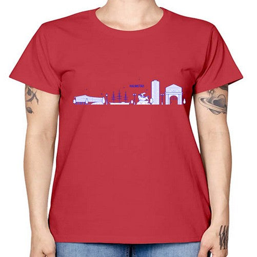 Halmstad 803# - cities -  Missy T-Shirt