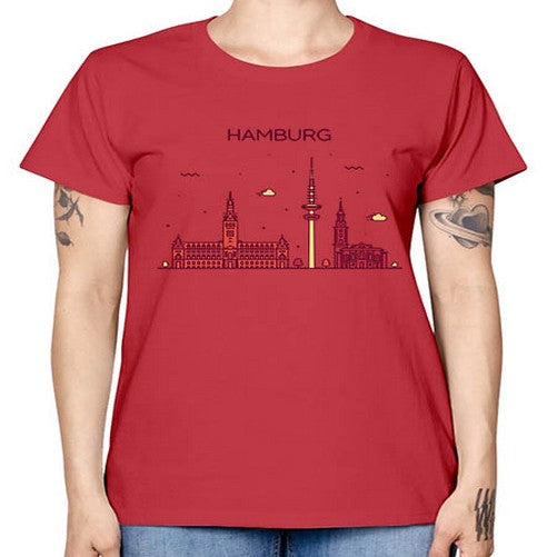 Hamburg 807# - cities -  Missy T-Shirt