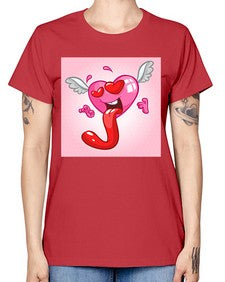 Heart 139# - cartoon general -  Missy T-Shirt