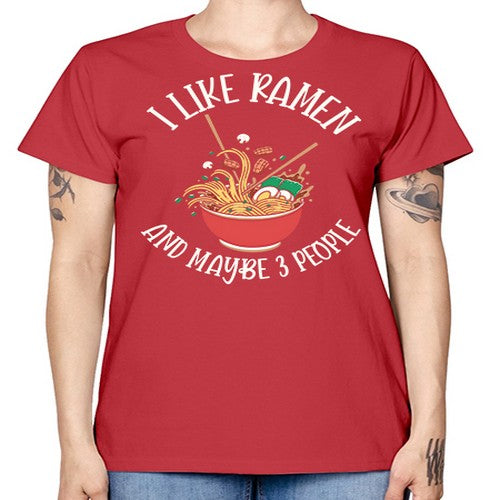 I Like Ramen Japanese Noodles 239# - anime -  Missy T-Shirt