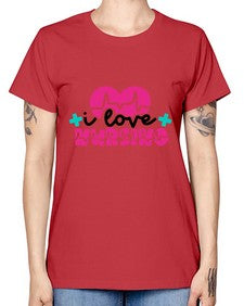 I Love Nursing Style Style 896# - nurse -  Missy T-Shirt