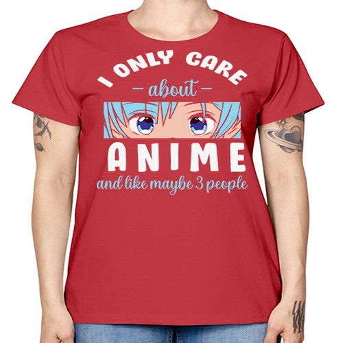 I Only Like People Anime Japanese 241# - anime -  Missy T-Shirt