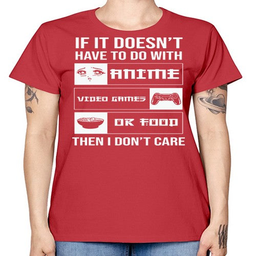 If It NotAnime Game Or Anime 246# - anime -  Missy T-Shirt
