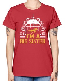 Im a big sister Style 38# - horse -  Missy T-Shirt