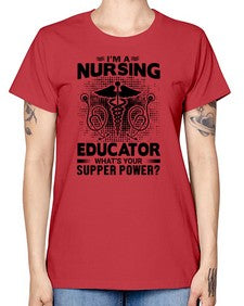Im a nursing Style 227# - nurse -  Missy T-Shirt