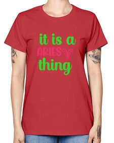 It is a aries thing 253# - aries -  Missy T-Shirt